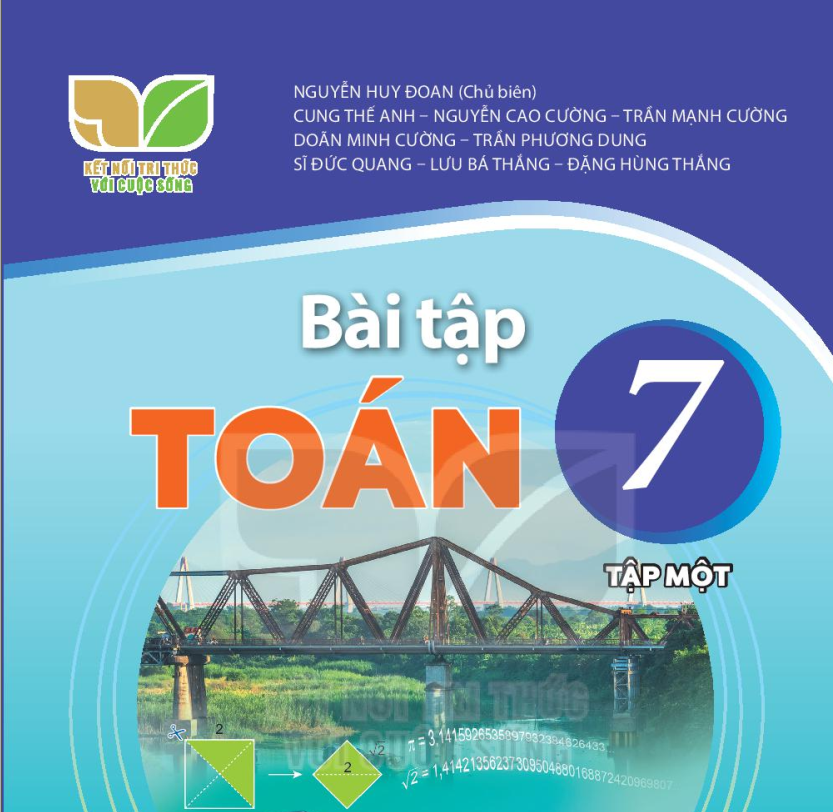 SÁCH BÀI TẬP TOÁN 7 TẬP 1 KẾT NỐI TRI THỨC Miễn phí